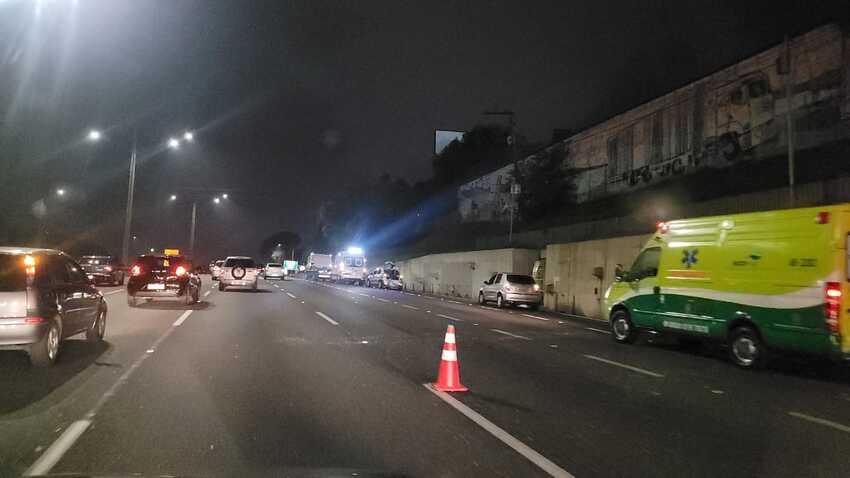 acidente no km 22 da Anchieta