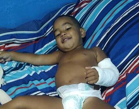 bebê que perdeu a vida