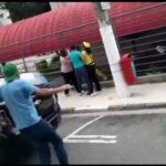 agente de trânsito agredida