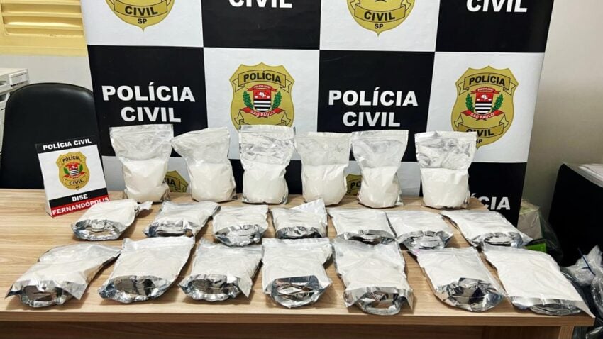 Apreensão de drogas