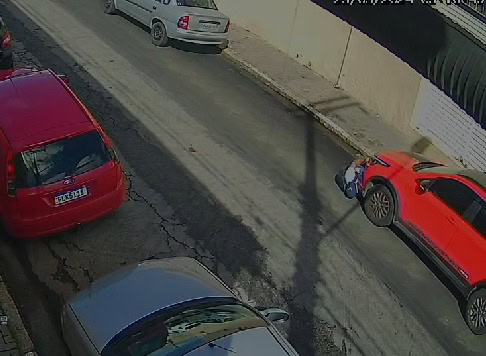 tentativa de fuga de ladrão