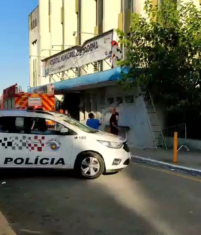 Paciente de 27 anos cai do nono andar do Hospital Municipal de Diadema