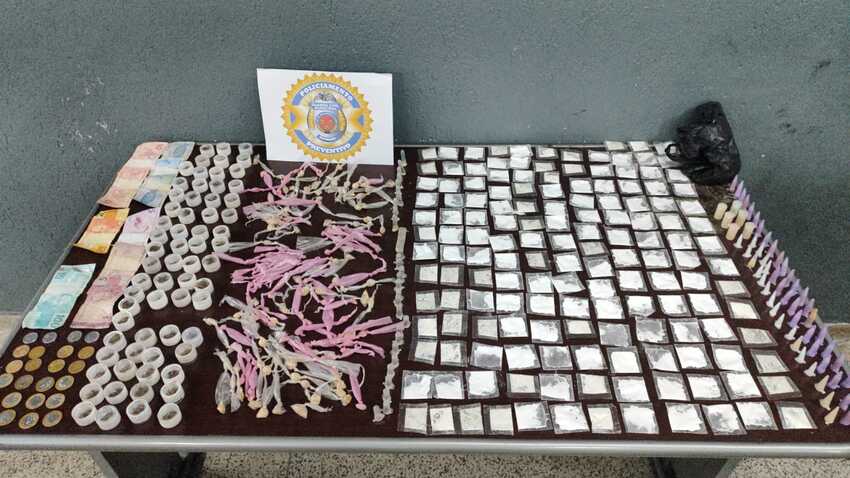 Apreensão de drogas