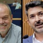 Tite Campanella e Eduardo Leite
