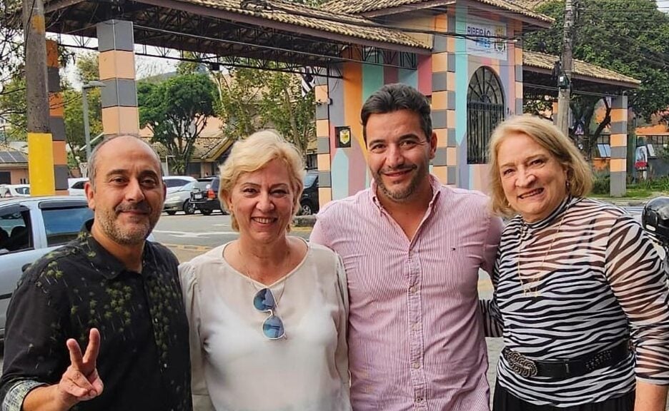 Guto , Lair e Leonice Moura