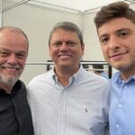 Tite, Tarcísio e Thiago Auricchio