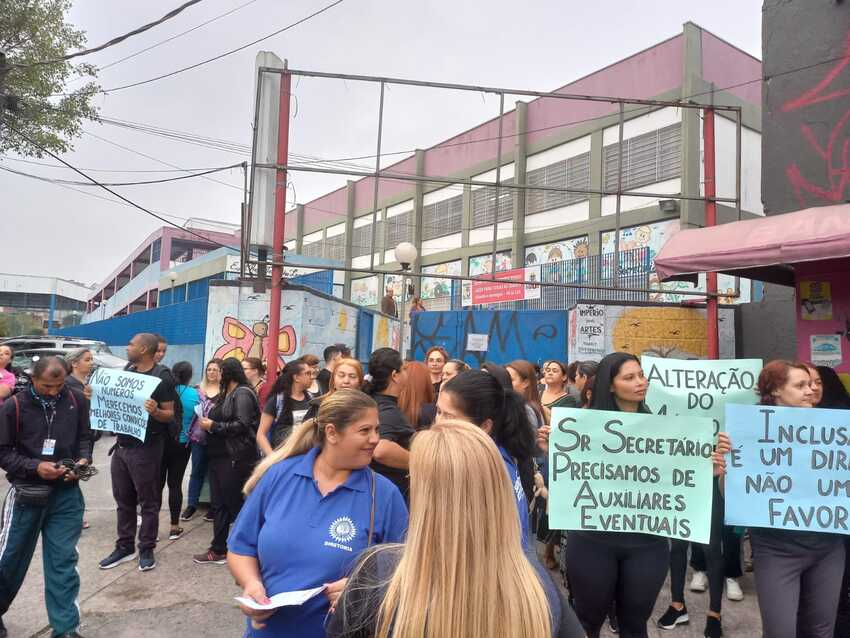 protesto em Mauá