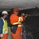 Obras no Viaduto Castelo Branco