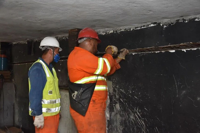Obras no Viaduto Castelo Branco
