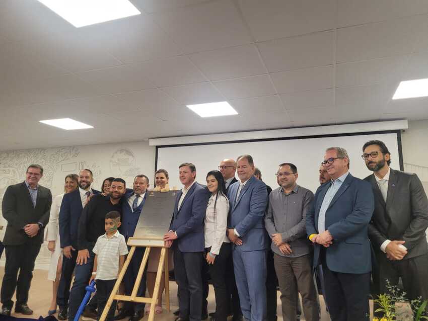 inauguração da sede do Sindicato dos Cegonheiros
