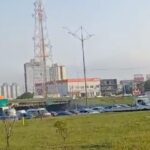 congestionamento na Anchieta - Km 18