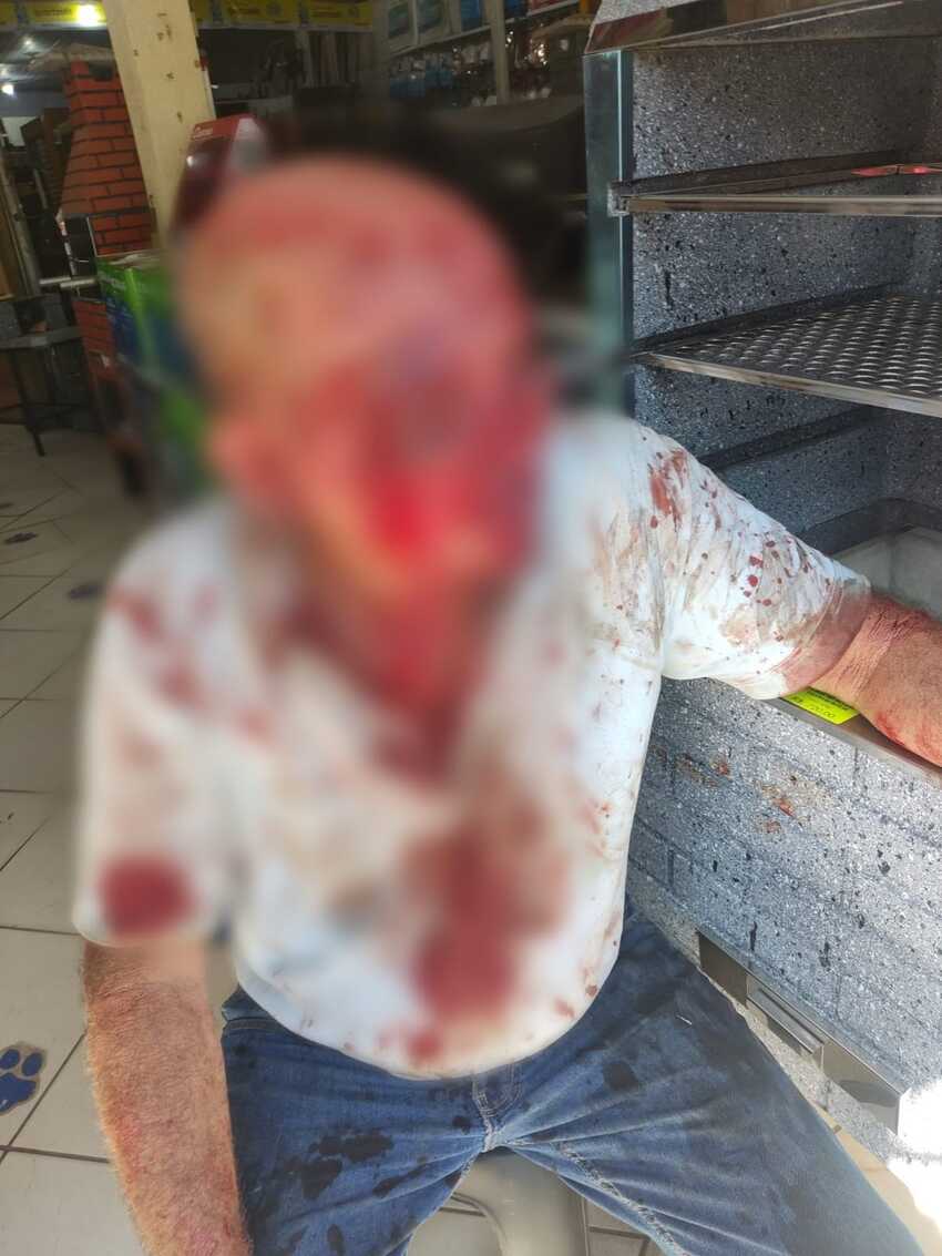 Idoso é gravemente agredido e tem caminhão roubado no alvarenga