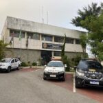 fachada da delegacia de Ribeirão Pires