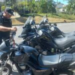 GCM de Santo André flagra moto roubada