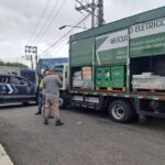 caminhão roubado