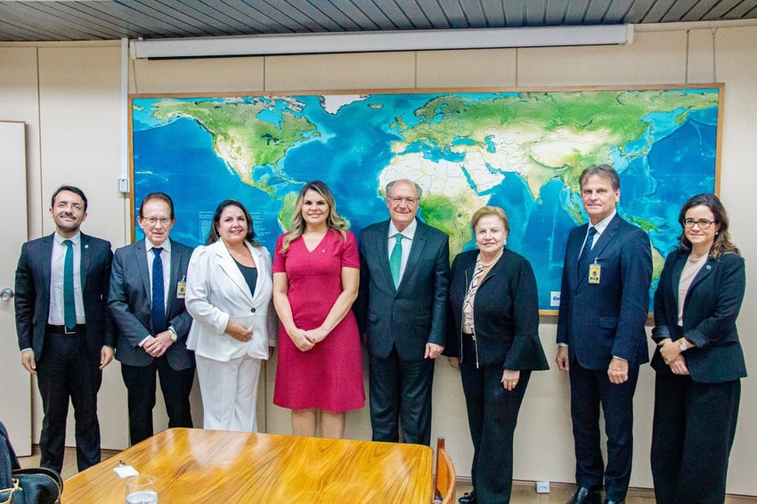 Carla Morando e Alckmin