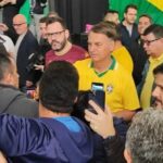 Bolsonaro chega em São Bernardo para ação de arrecadação