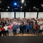 Marcelo Lima e apoiadores