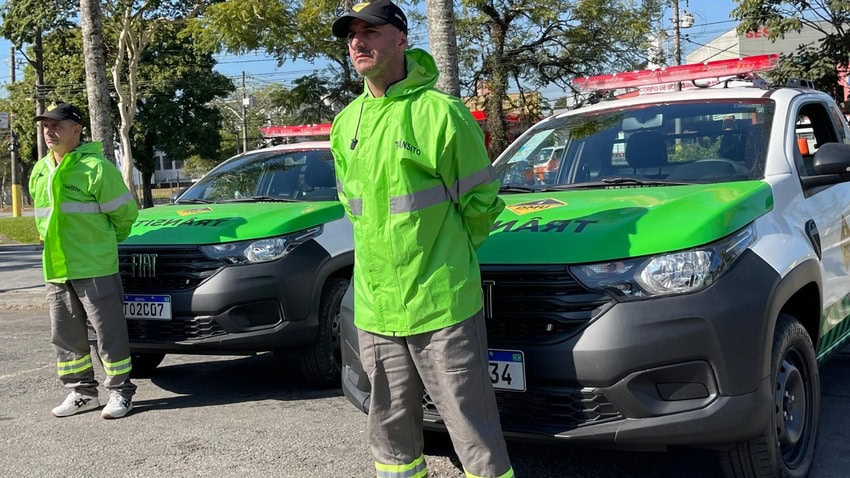 Os dois novos veículos serão parte da rotina de ações do Departamento de Mobilidade Urbana nas ruas de Ribeirão Pires