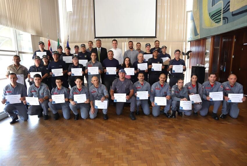 policiais homenageados