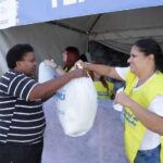 entrega de cobertores em São Caetano