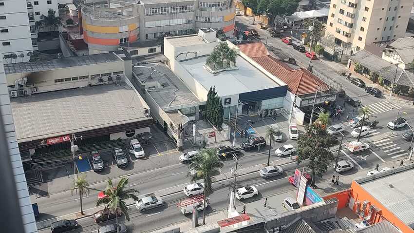 Banco do Brasil em Santo André - viaturas
