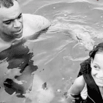 Denilson e a sobrinha Lorena