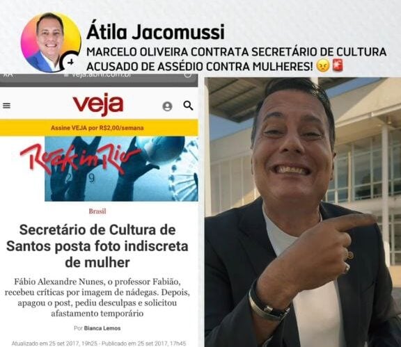 vídeo de Fabião
