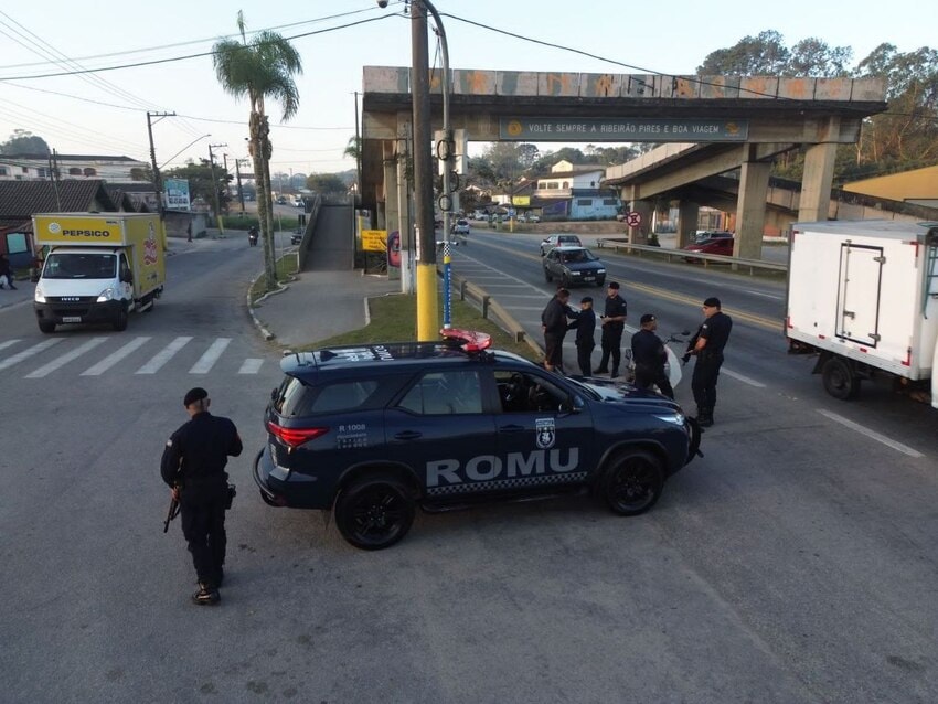 viatura da Romu da GCM
