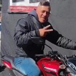 motociclista Cleberson