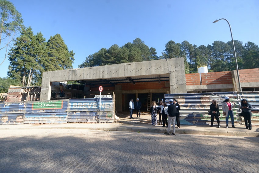 fachada do Complexo Tiradentes de São Bernardo