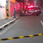 viatura de Mauá batida
