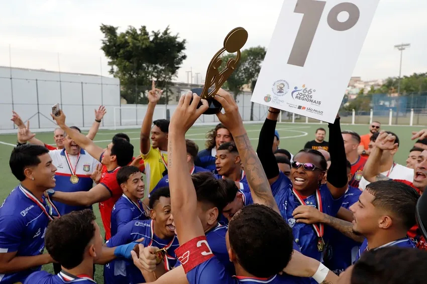 São Caetano derrota Santo André por 1 a 0 e conquista o título do futebol sub-20 nos Jogos Regionais