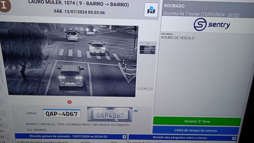 Santo André recupera 107 veículos roubados no primeiro semestre com uso de monitoramento eletrônico