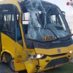 acidente de ônibus escolar