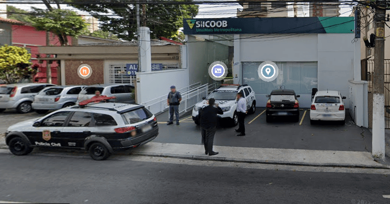 fachada da sicoob de Santo André