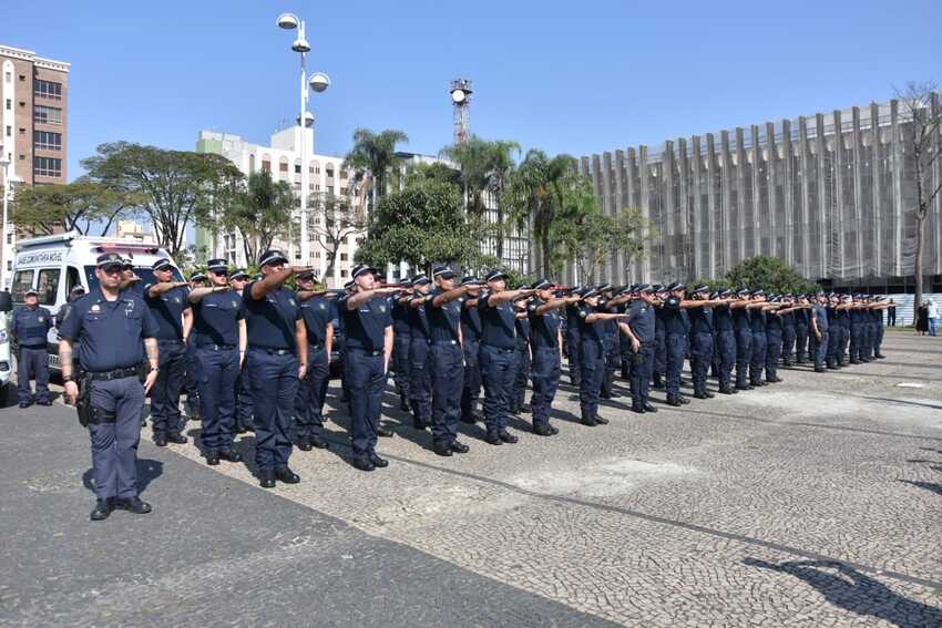 novos guardas municipais