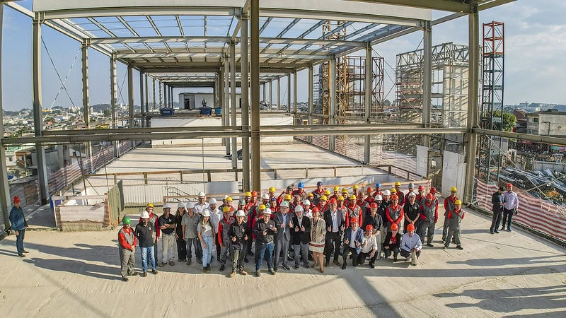 Obras do CU de Diadema