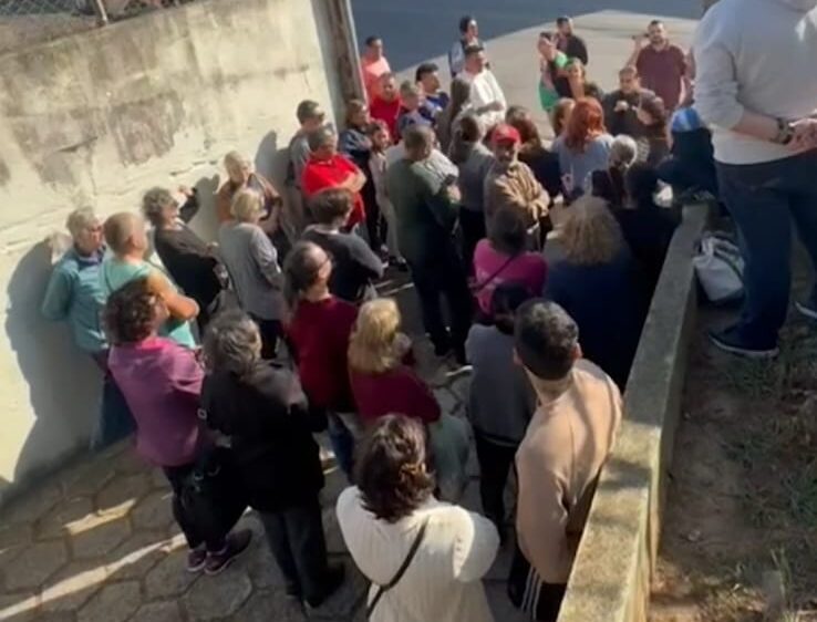 protesto de moradores no Baeta