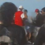 jovens durante briga no centro de São Bernardo