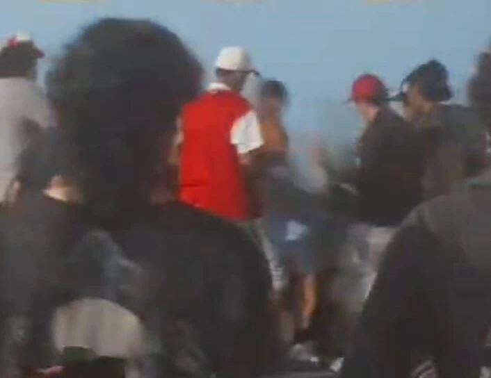 jovens durante briga no centro de São Bernardo