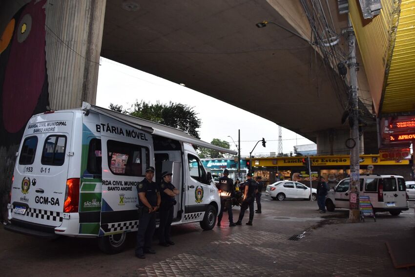 operação no comércio em Santo André