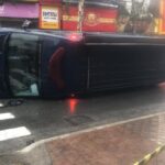 viatura da GCM de Santo André tombaba