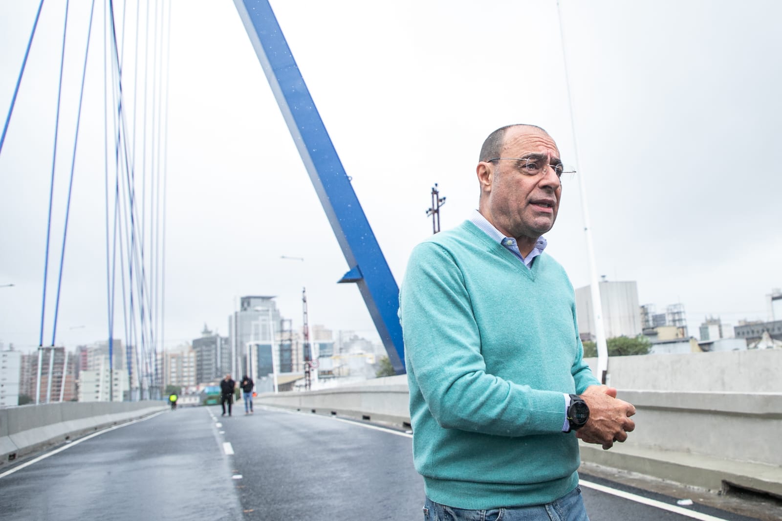 Auricchio no Novo Viaduto Indepedência