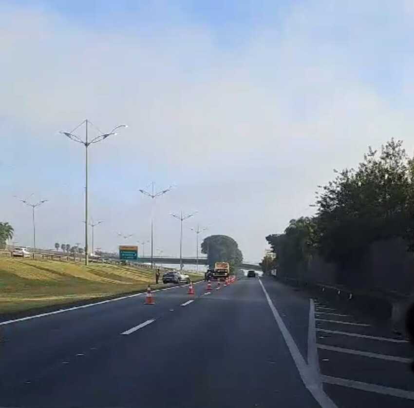 acidente de moto na Anchieta