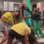 Rayssa Leal e Marta dançando
