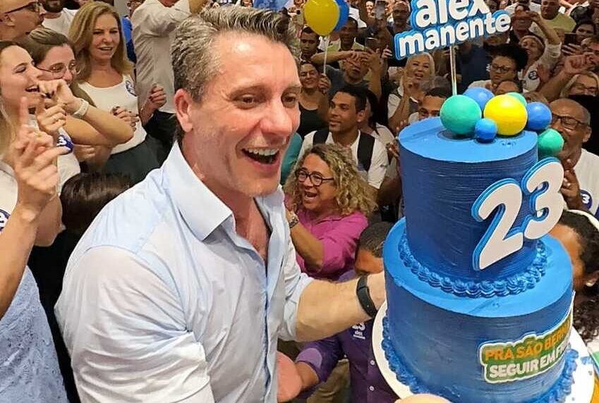 Com a presença de mais de 1.000 pessoas, Alex Manente inaugura comitê em São Bernardo e celebra aniversário