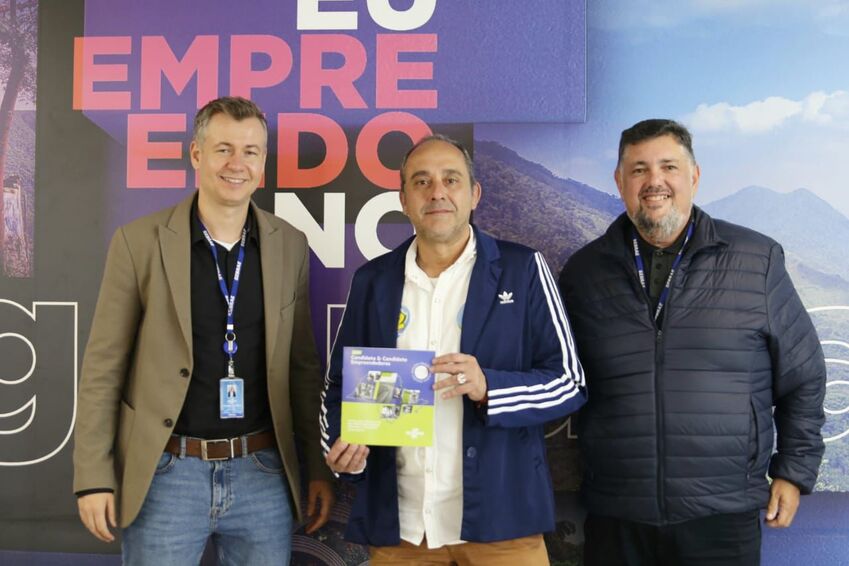 Na sede regional da entidade, Guto Volpi reafirmou trabalho pelo estímulo à economia local pelo fortalecimento de empreendedores