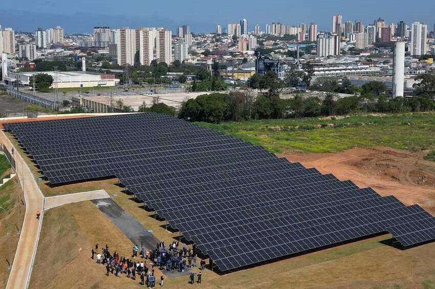 Santo André inaugura segunda usina de energia fotovoltaica