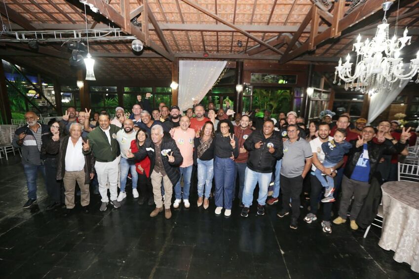 Em um encontro realizado nesta quinta-feira (29), o prefeito e candidato à reeleição, Guto Volpi (PL), recebeu o apoio do Sindicato dos Rodoviários do Grande ABC
